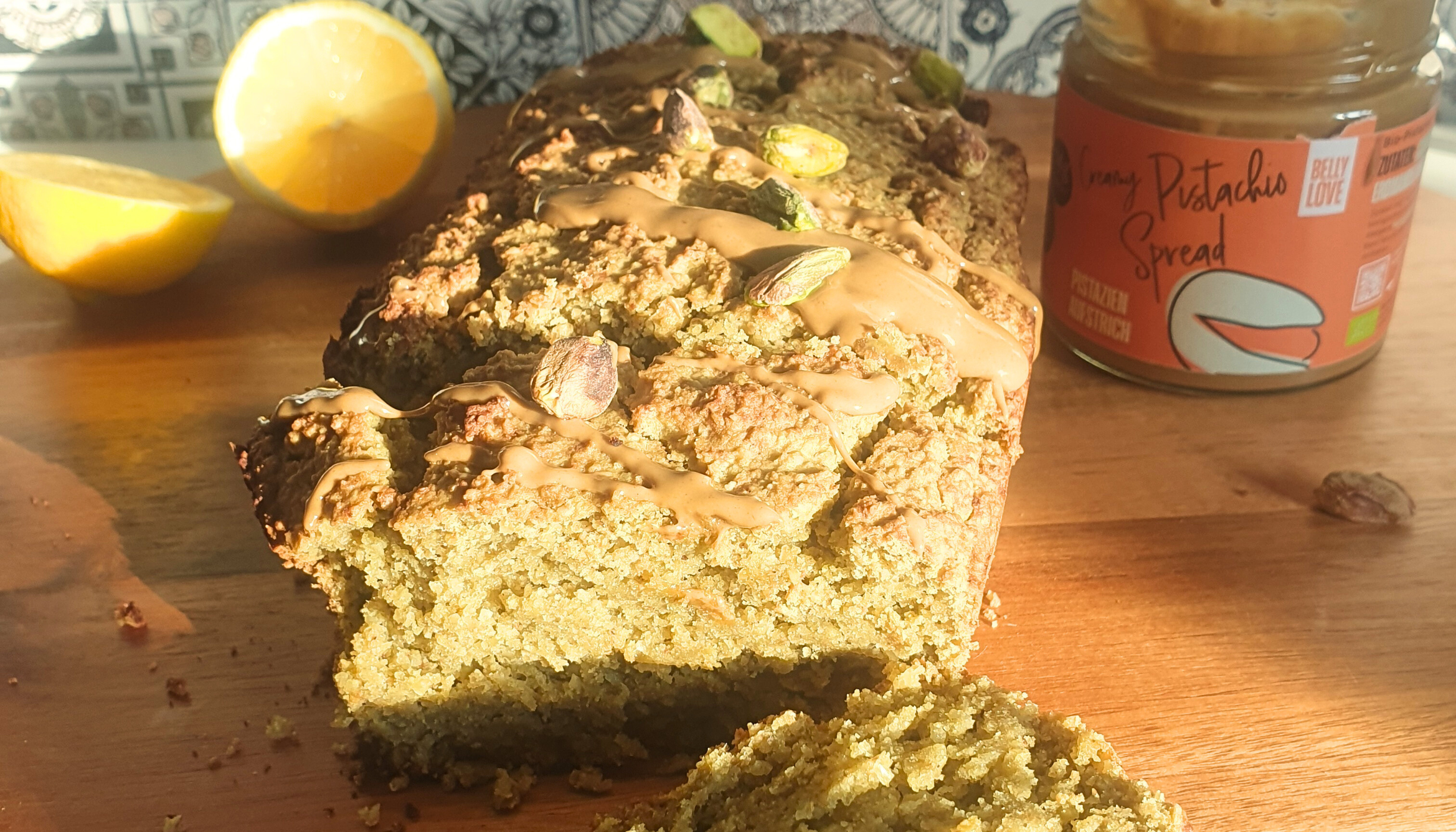 Pistazien-Zitronenkuchen