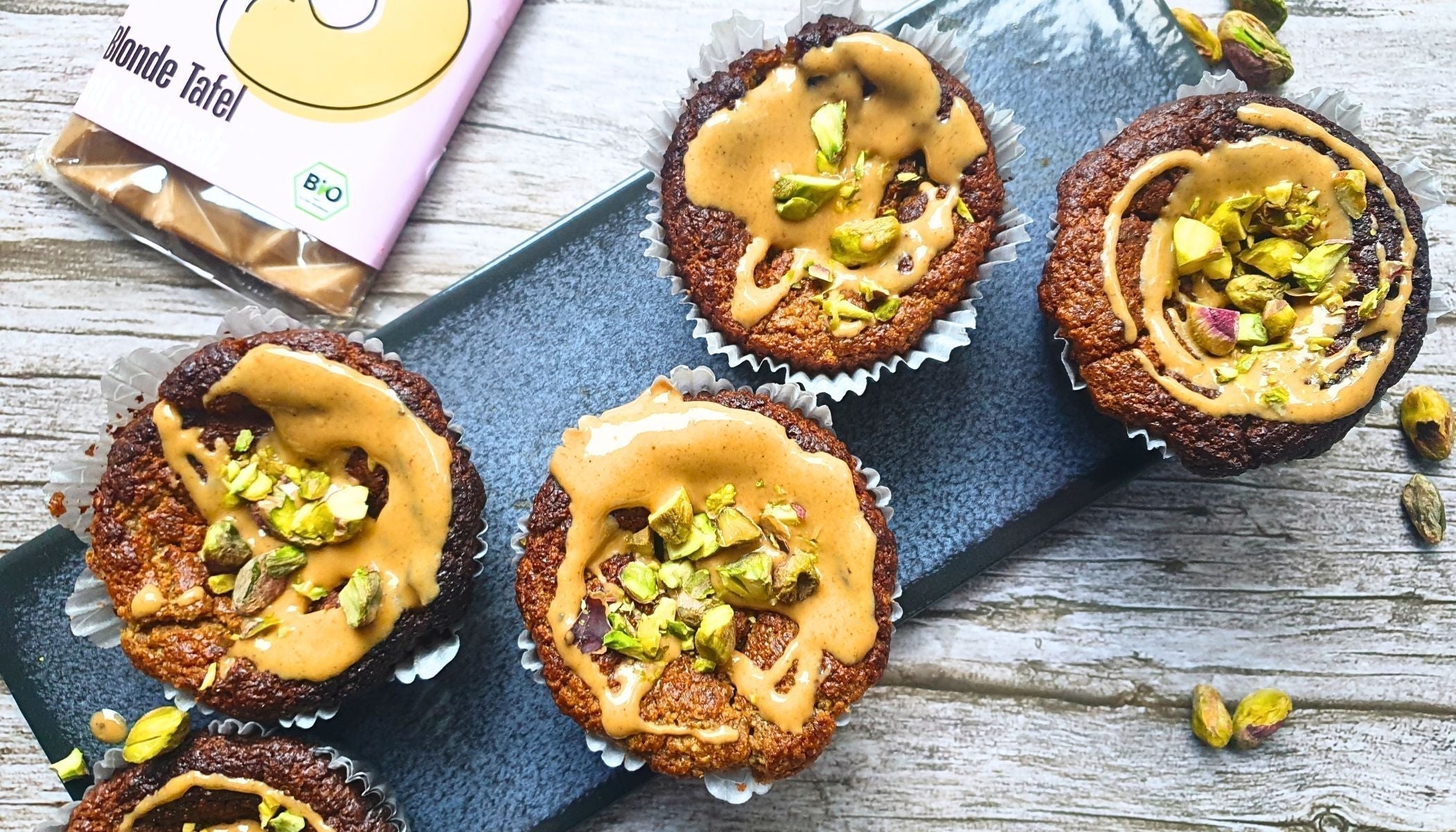 Sweet Blonde Pistachio - Muffins