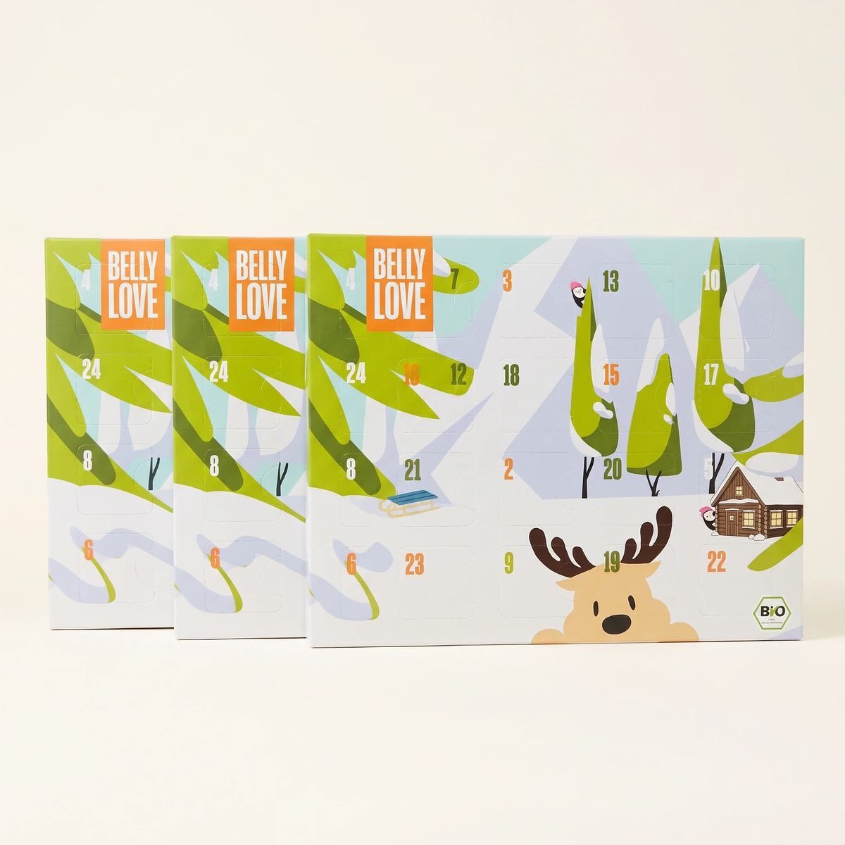 Kids Adventskalender 3er-Set (bio)