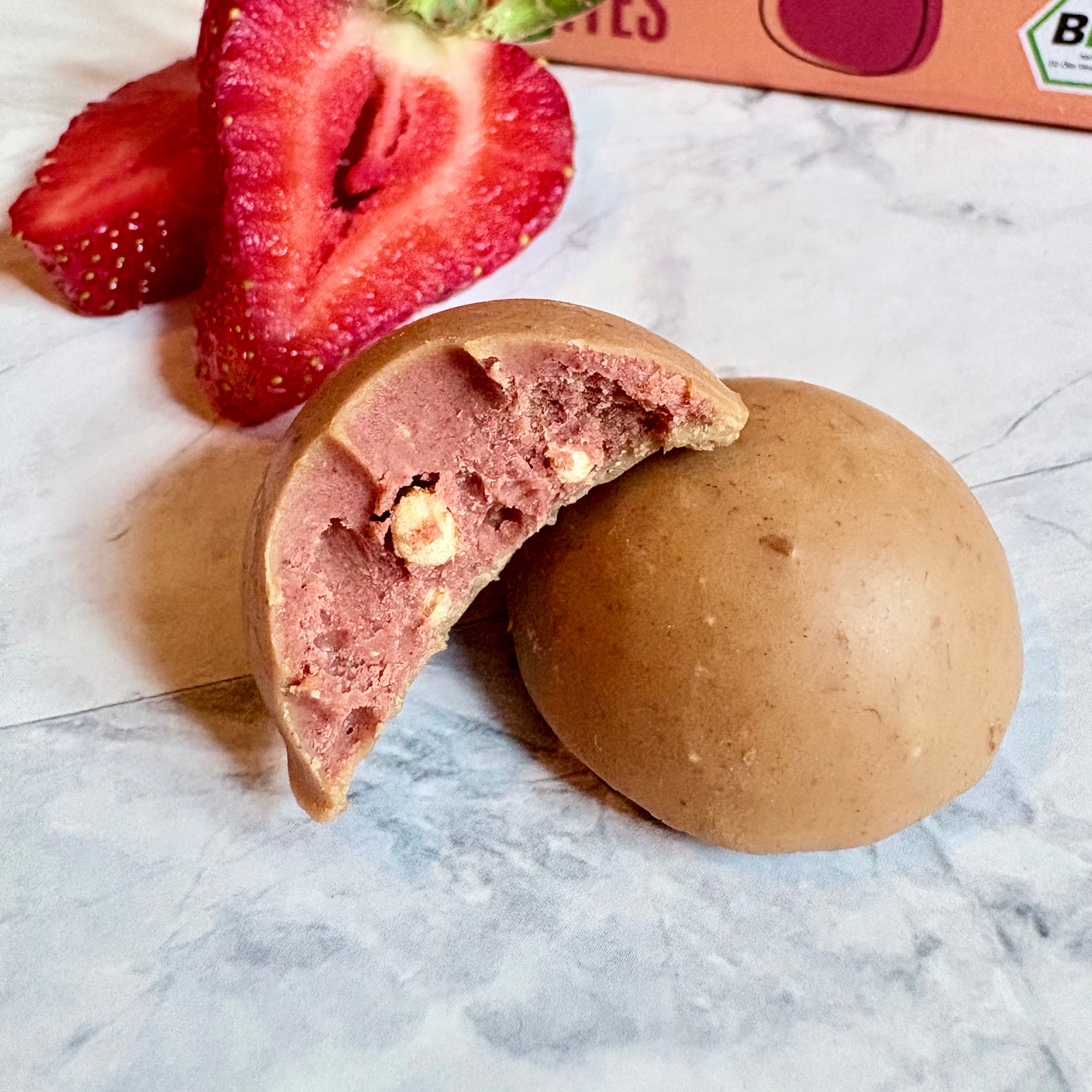 Crispy Creamy Berry Bites (bio)