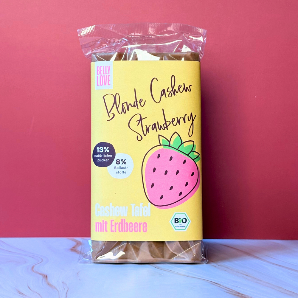Belly Bar: Blonde Cashew Strawberry (bio)