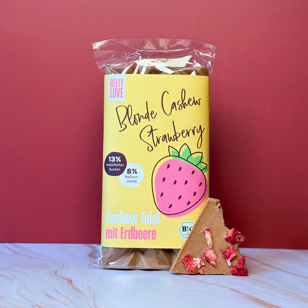 Belly Bar: Blonde Cashew Strawberry (bio)
