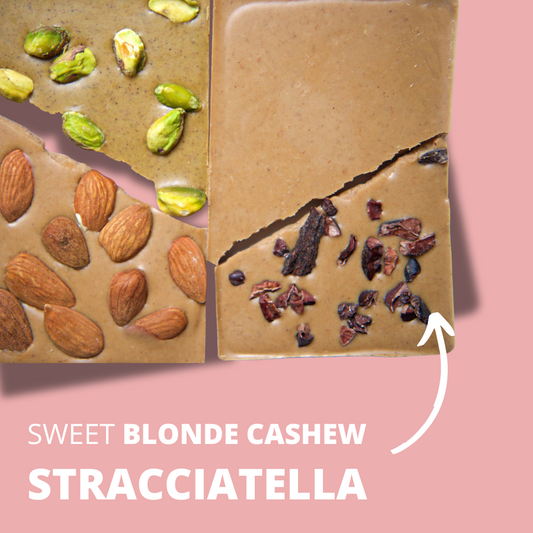Belly Bar: Sweet Blonde Cashew - Stracciatella (bio)