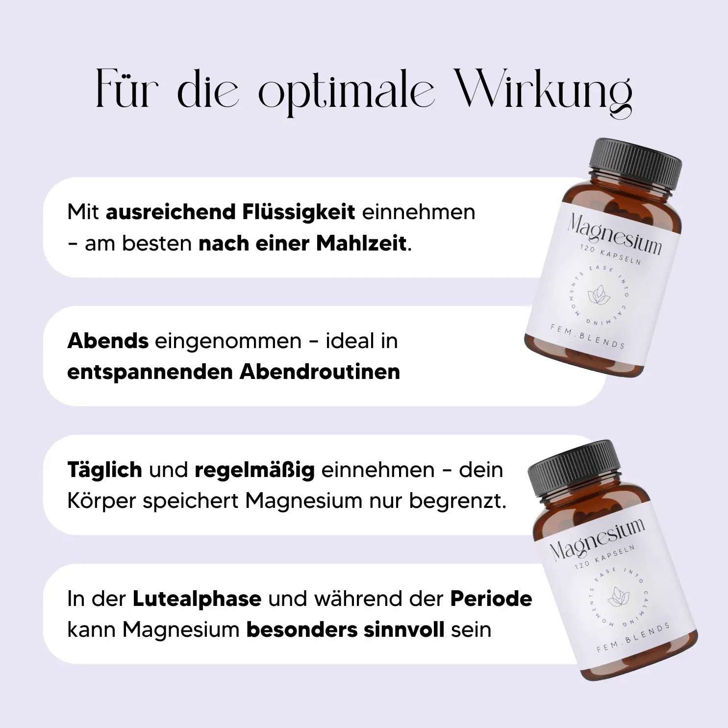 Hinweise zur Magnesium-Einnahme – Tipps für Wirkung, Abendroutine und regelmäßige Anwendung