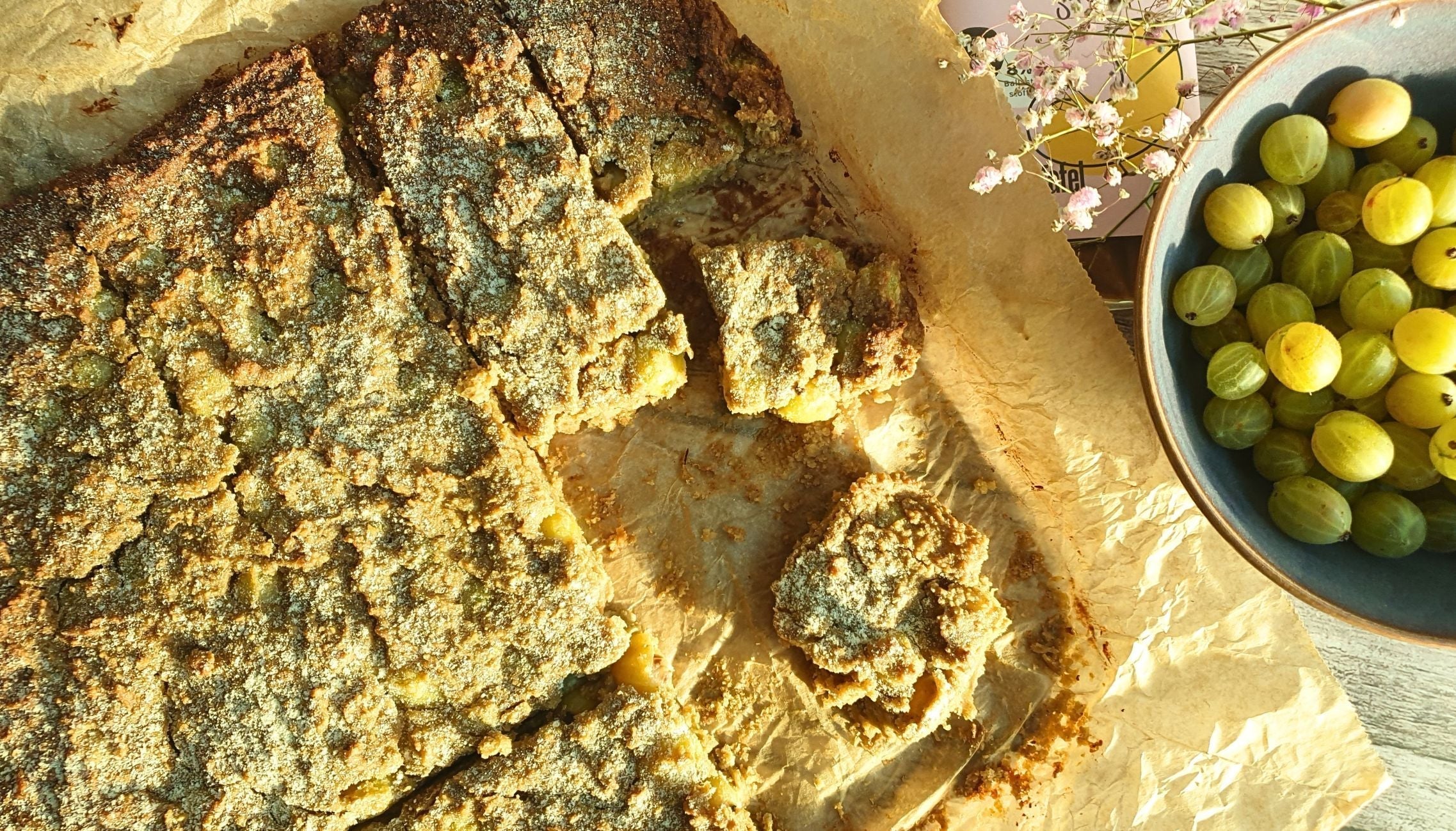 Stachelbeerkuchen