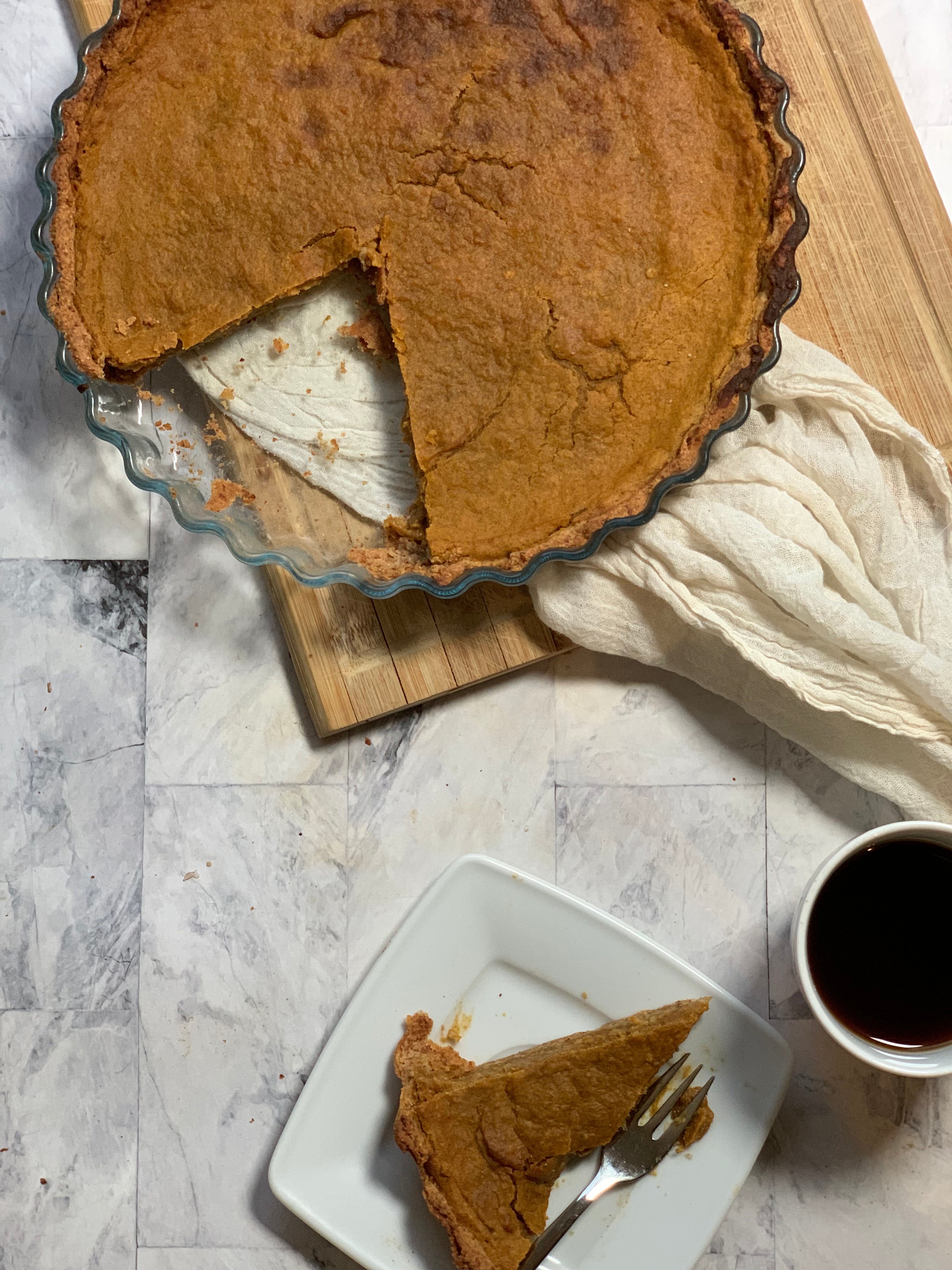 Veganer Pumpkin Pie