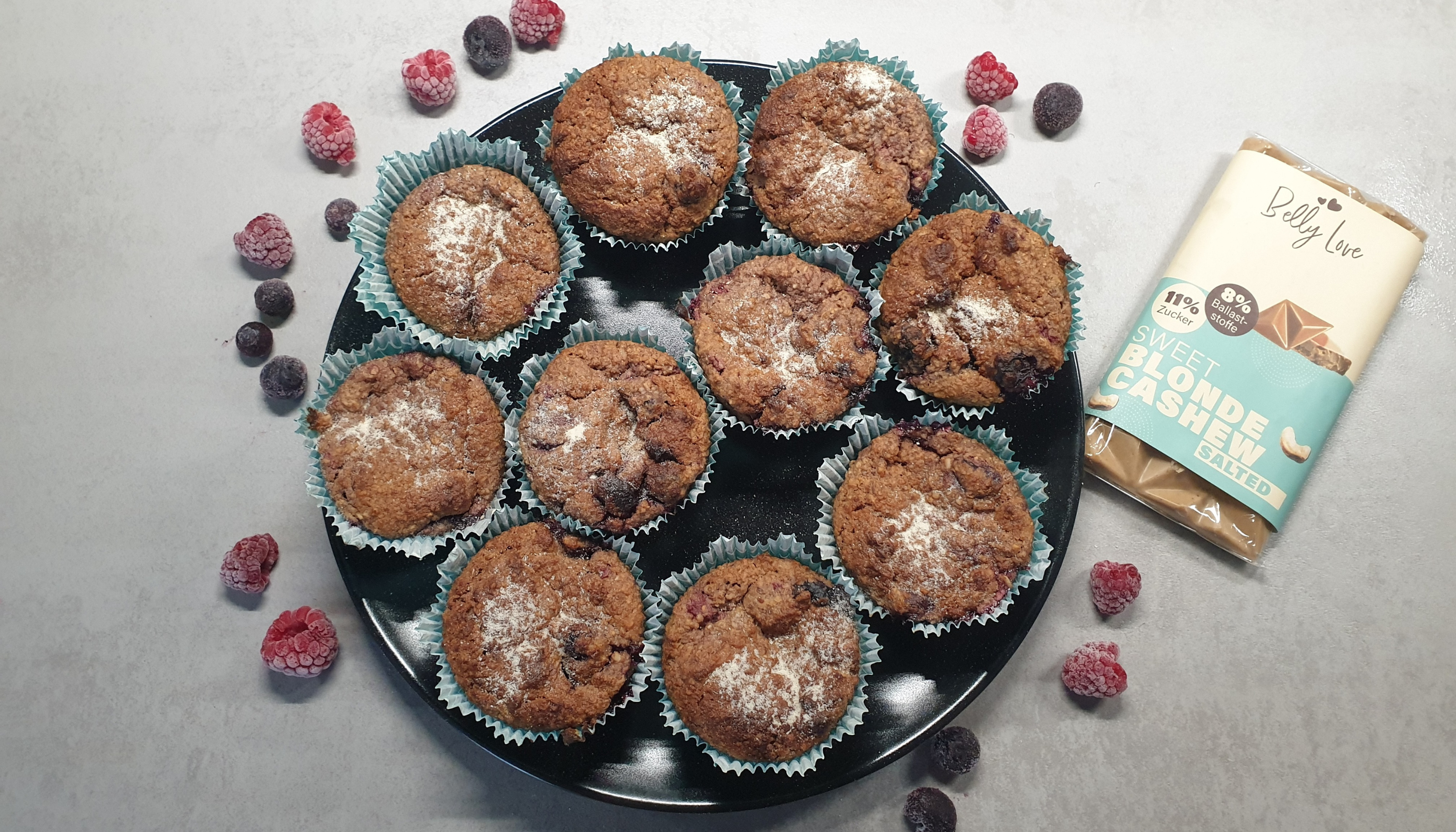 White Chocolate Berry Muffins