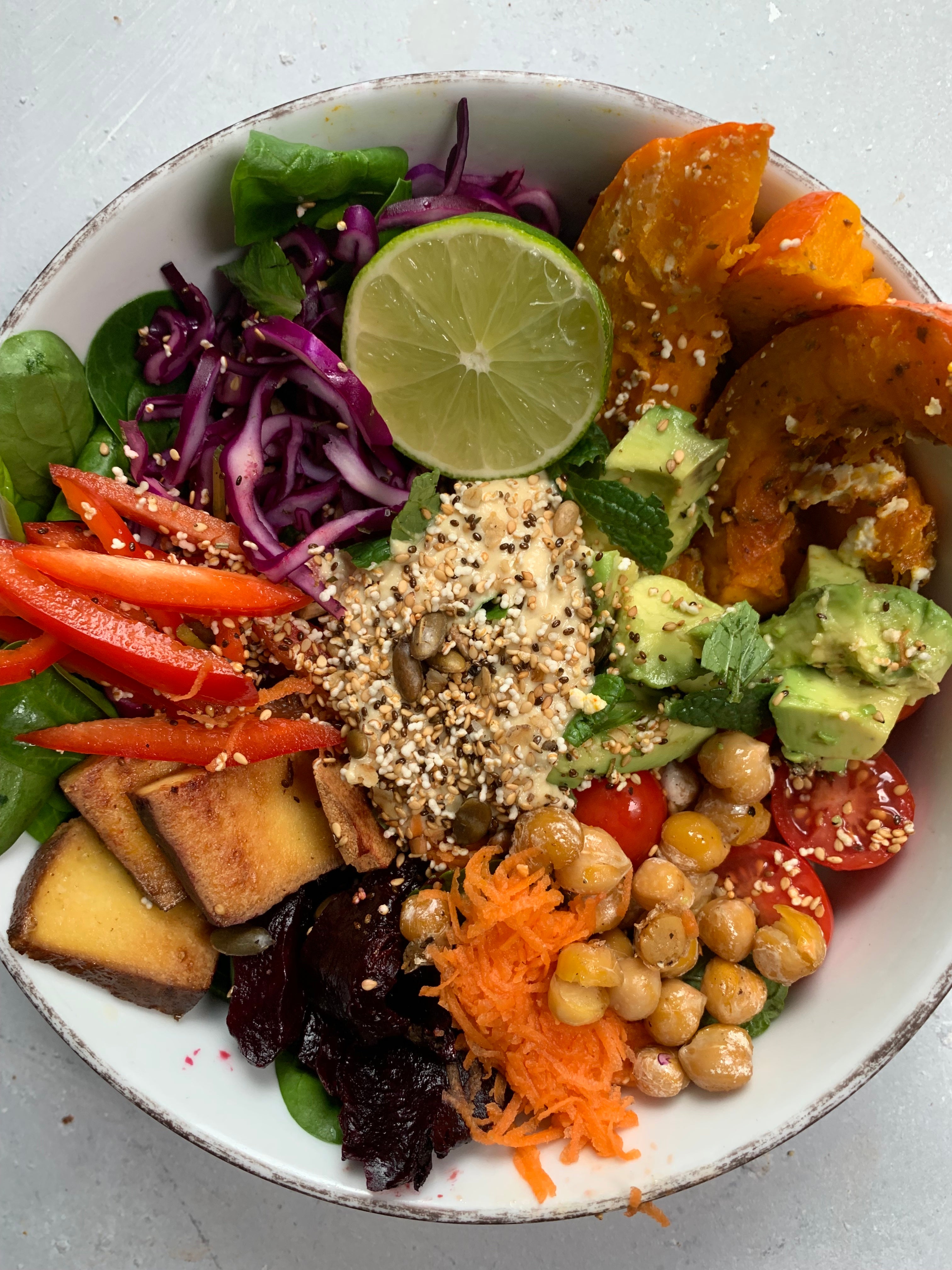 Vegane Lunch Bowl