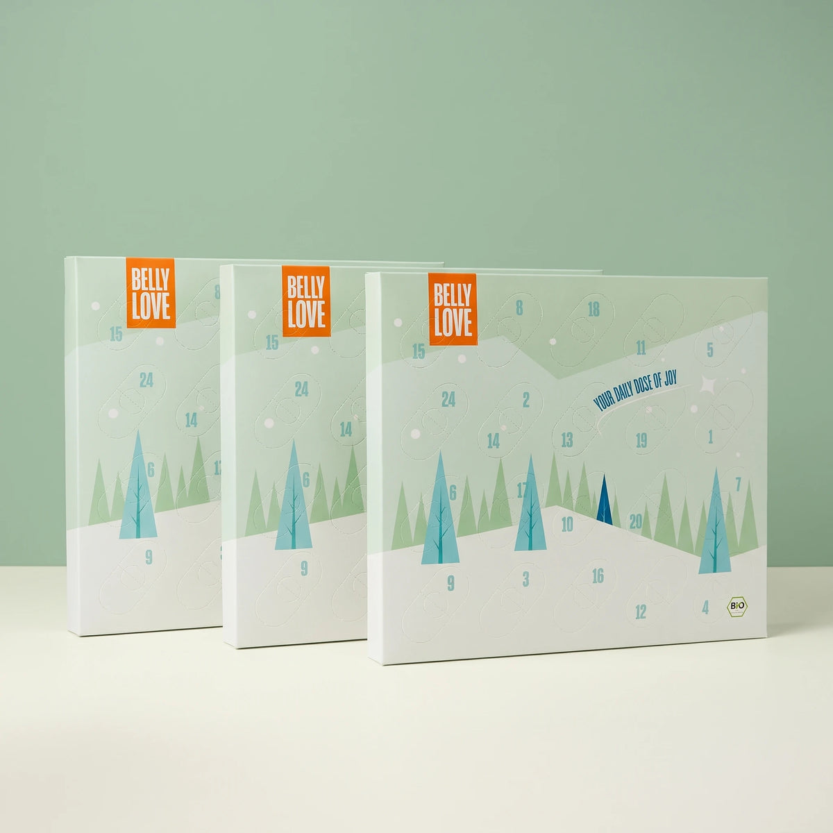 Adventskalender 3er-Set Dark (bio)