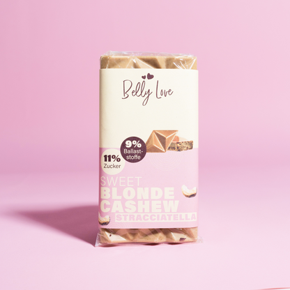 Belly Bar: Sweet Blonde Cashew - Stracciatella (bio)