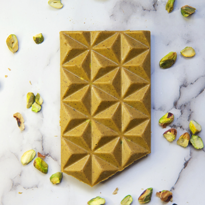 Unperfekte Tafel Blonde Pistachio (bio)