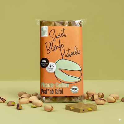 Unperfekte Tafel Blonde Pistachio (bio)