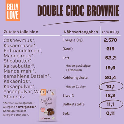 Double Choc Brownie Pral*né - Mama Zuckerfrei Edition (bio)