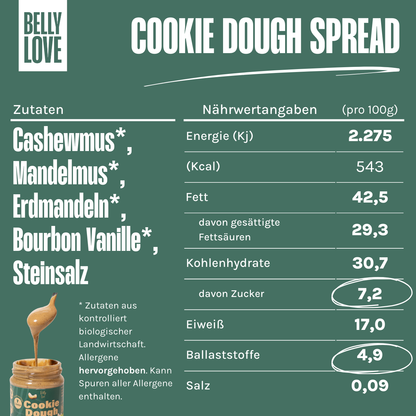 Cookie Dough Spread (bio)