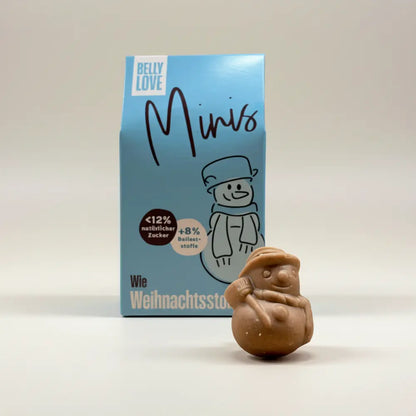 Mini Stollen-Schneemänner (bio)