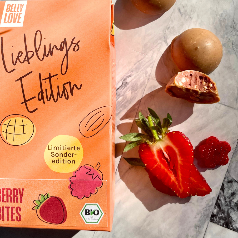 Crispy Creamy Berry Bites (bio)