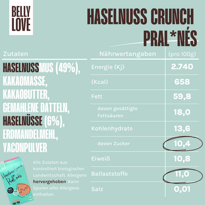Pral*nés Haselnuss Crunch (bio)