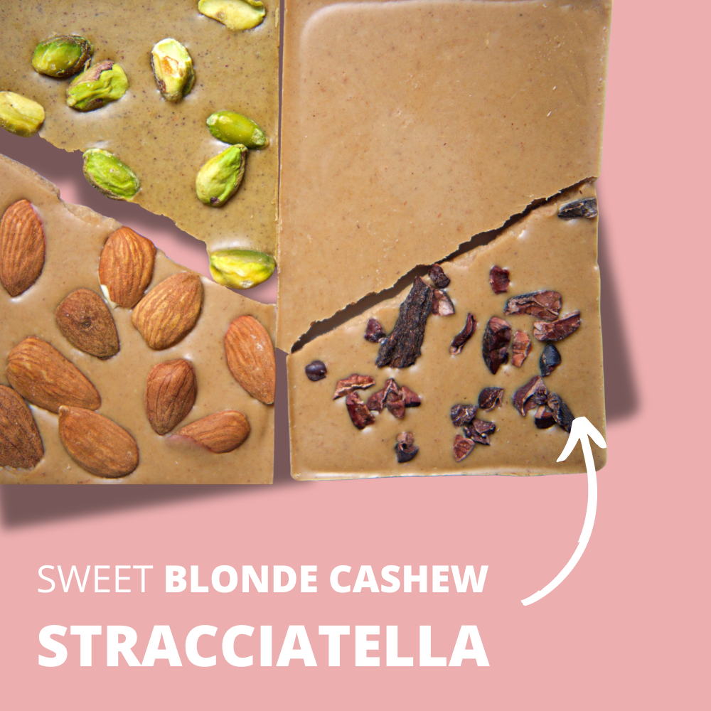 Belly Bar: Sweet Blonde Cashew - Stracciatella (bio)