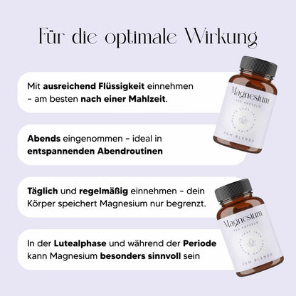 Hinweise zur Magnesium-Einnahme – Tipps für Wirkung, Abendroutine und regelmäßige Anwendung